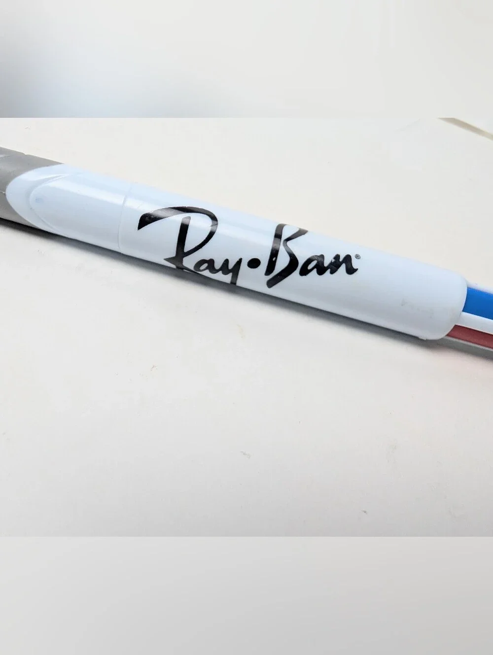 Ray-Ban sleek white